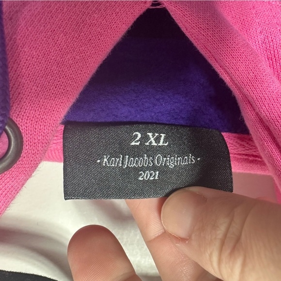 Karl Jacobs Designer Cotton Hoodie 2XL - Picture 5 of 8